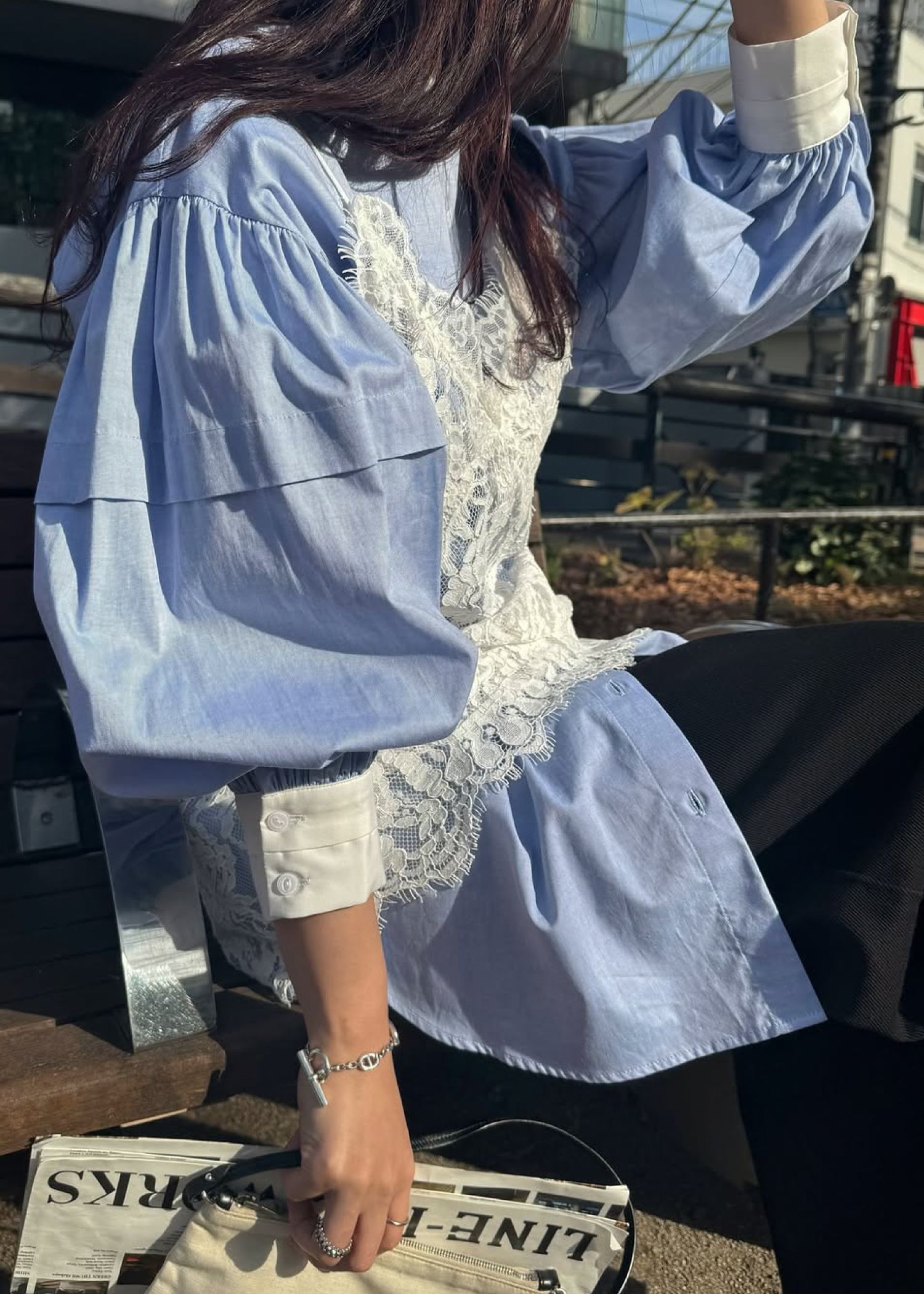 scallop lace finely camisole