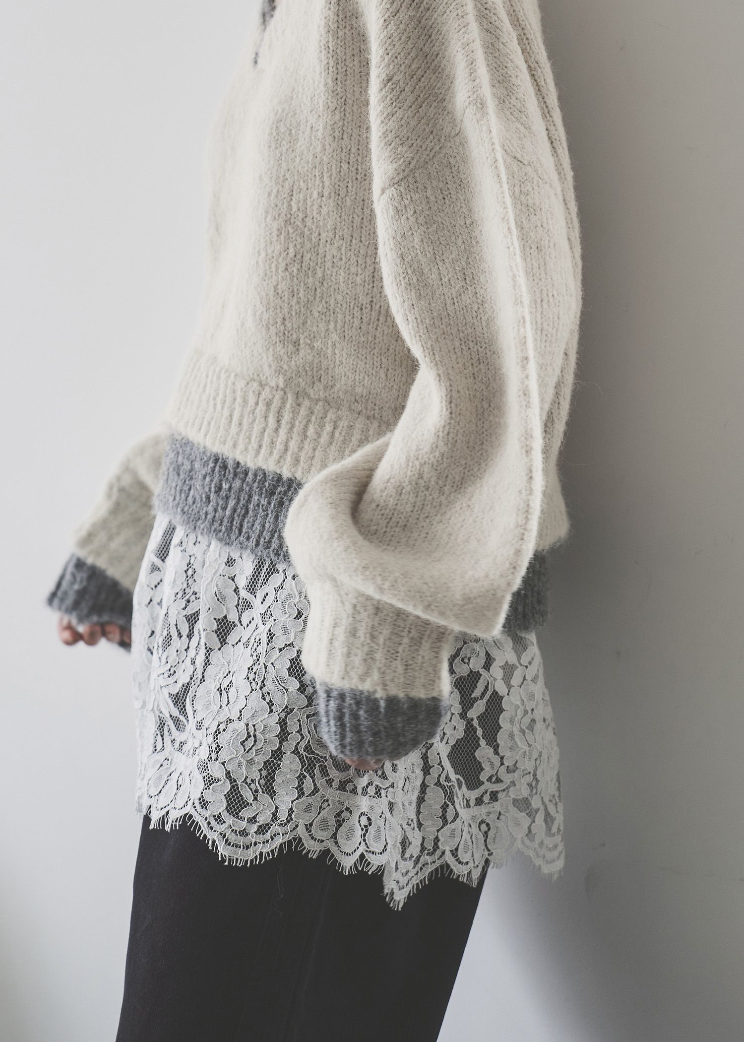 scallop lace finely camisole