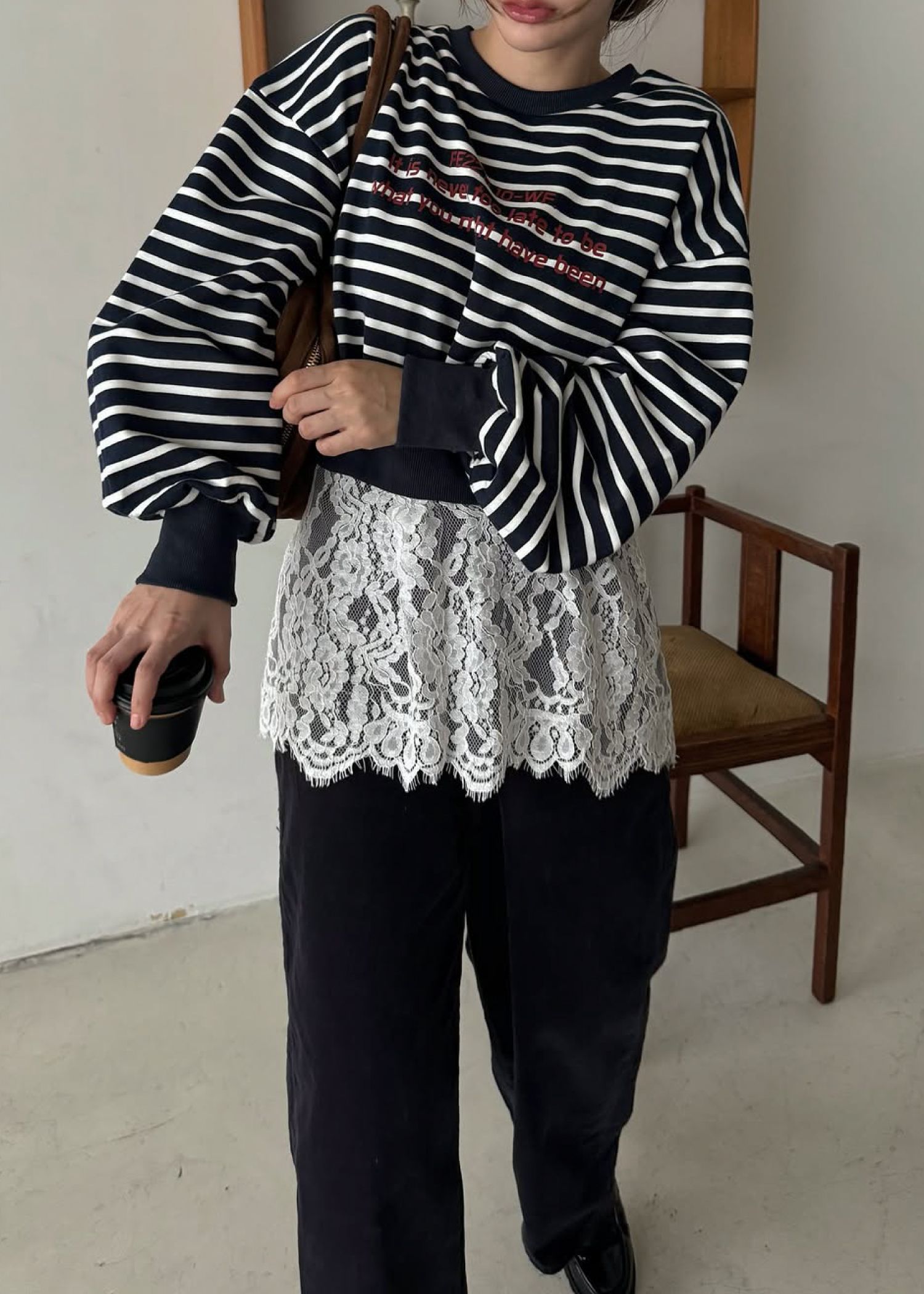 scallop lace finely camisole