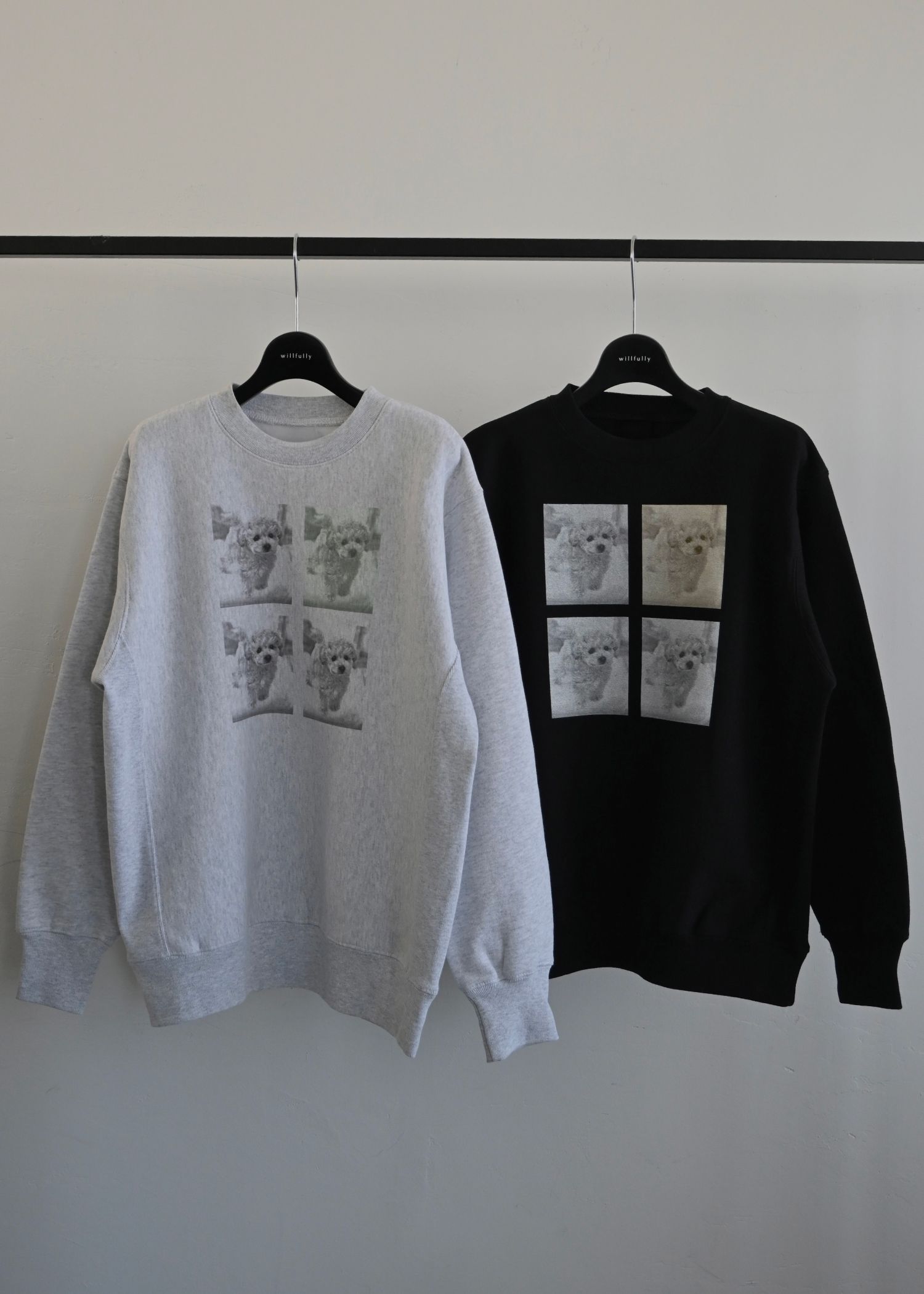 【TO TO TO × WILLFULLY】four panel print sweat