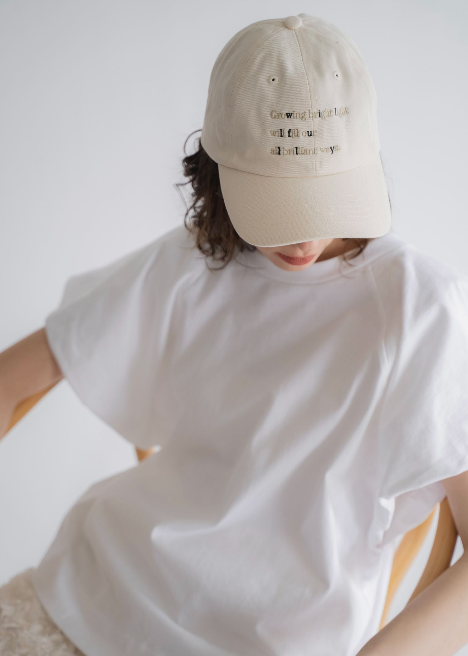 message embroidery cotton CAP