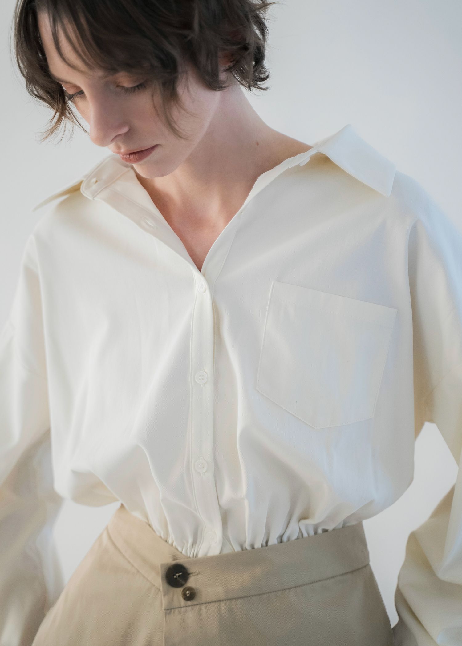 docking skirt layered like shirt OP