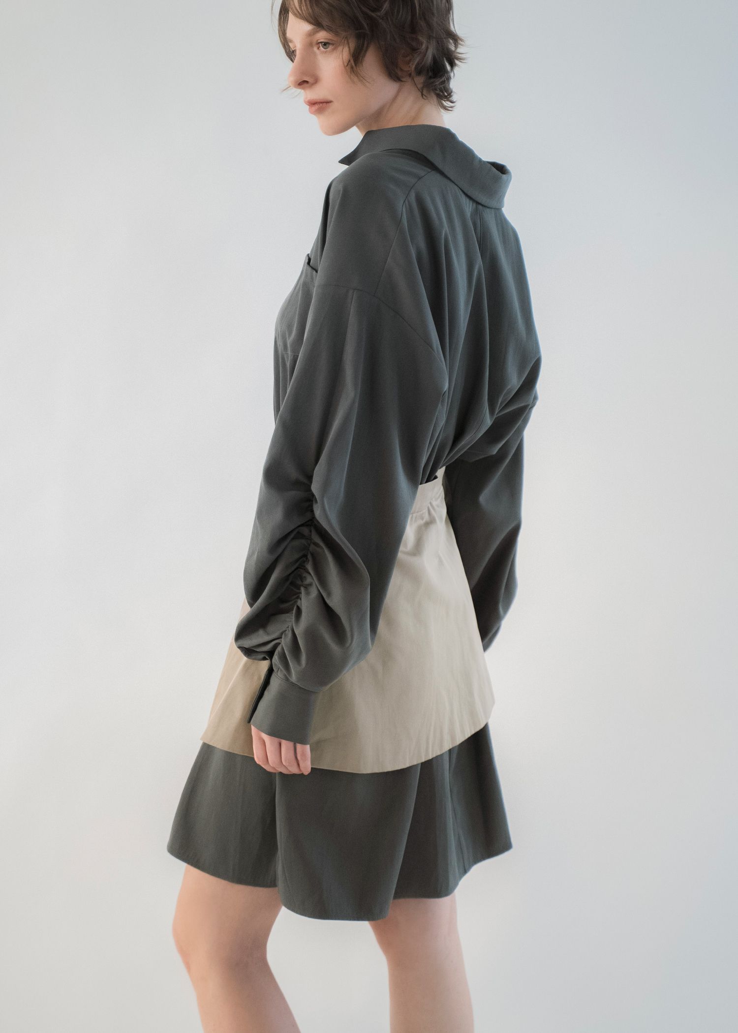 docking skirt layered like shirt OP