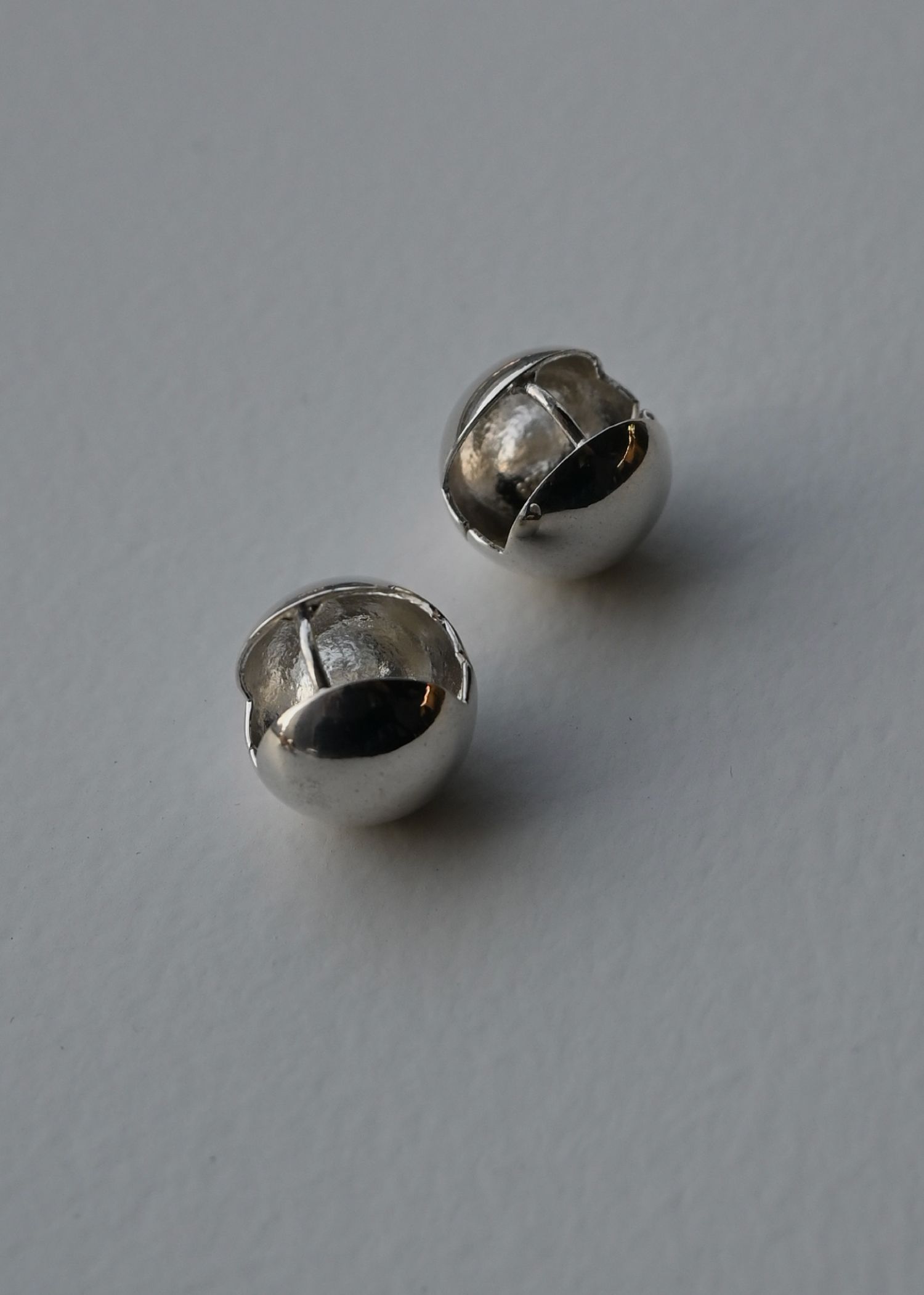 silver sphere pierce