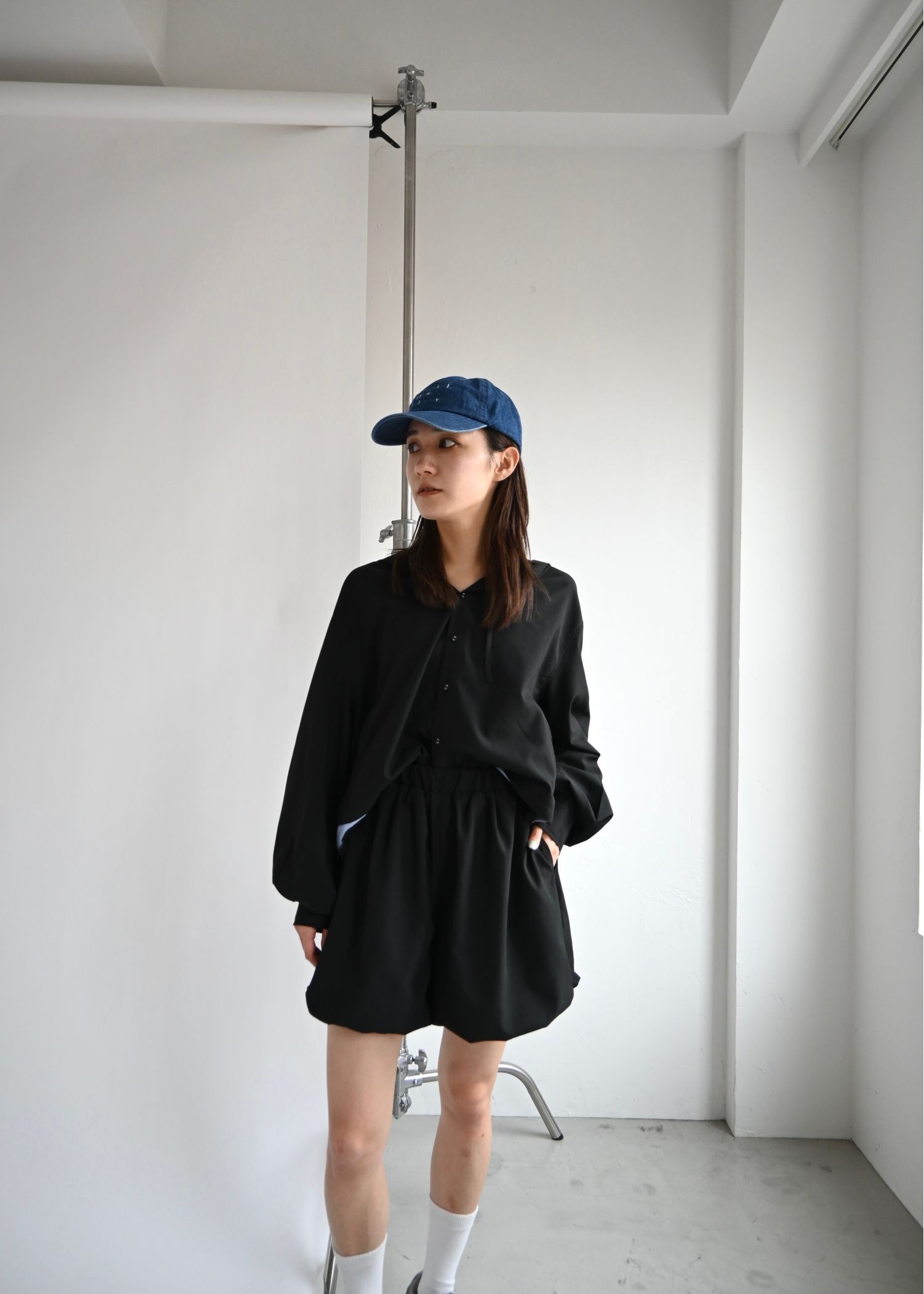 balloon hem UV cut gather volume S/PT