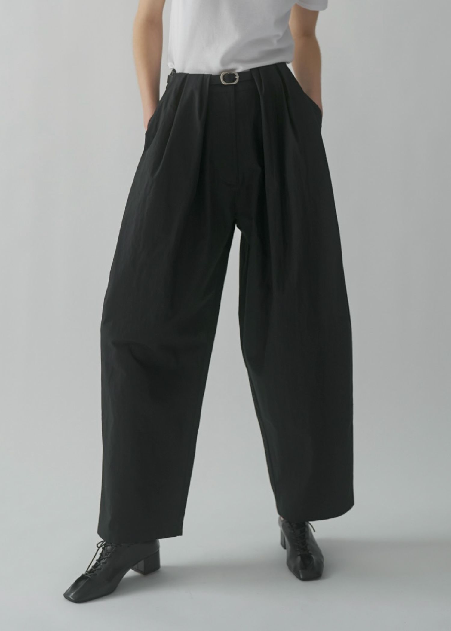 thick belt loop tuck wide PT