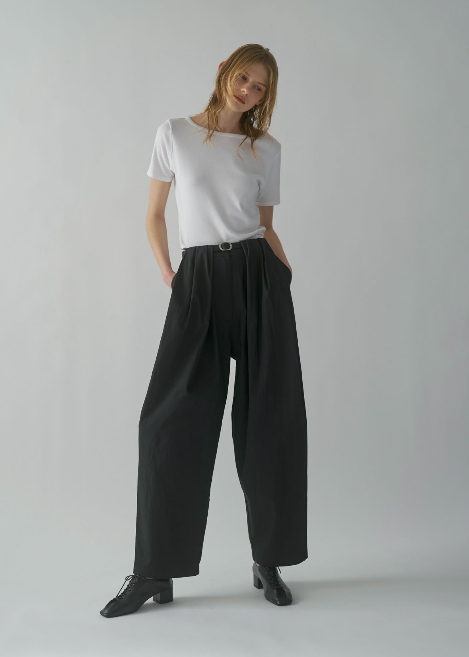 thick belt loop tuck wide PT