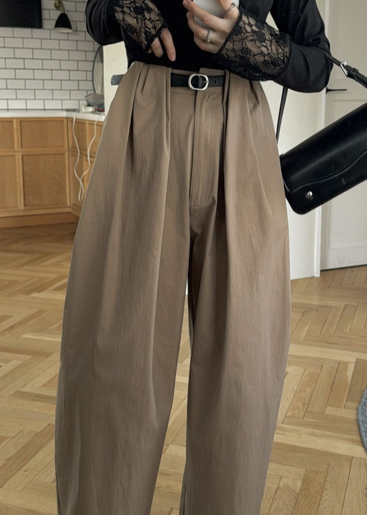 thick belt loop tuck wide PT