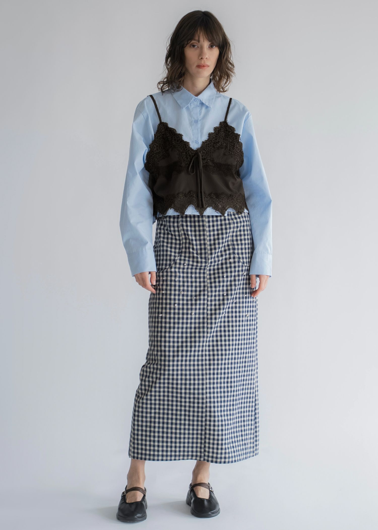 bijou embellished pencil SK