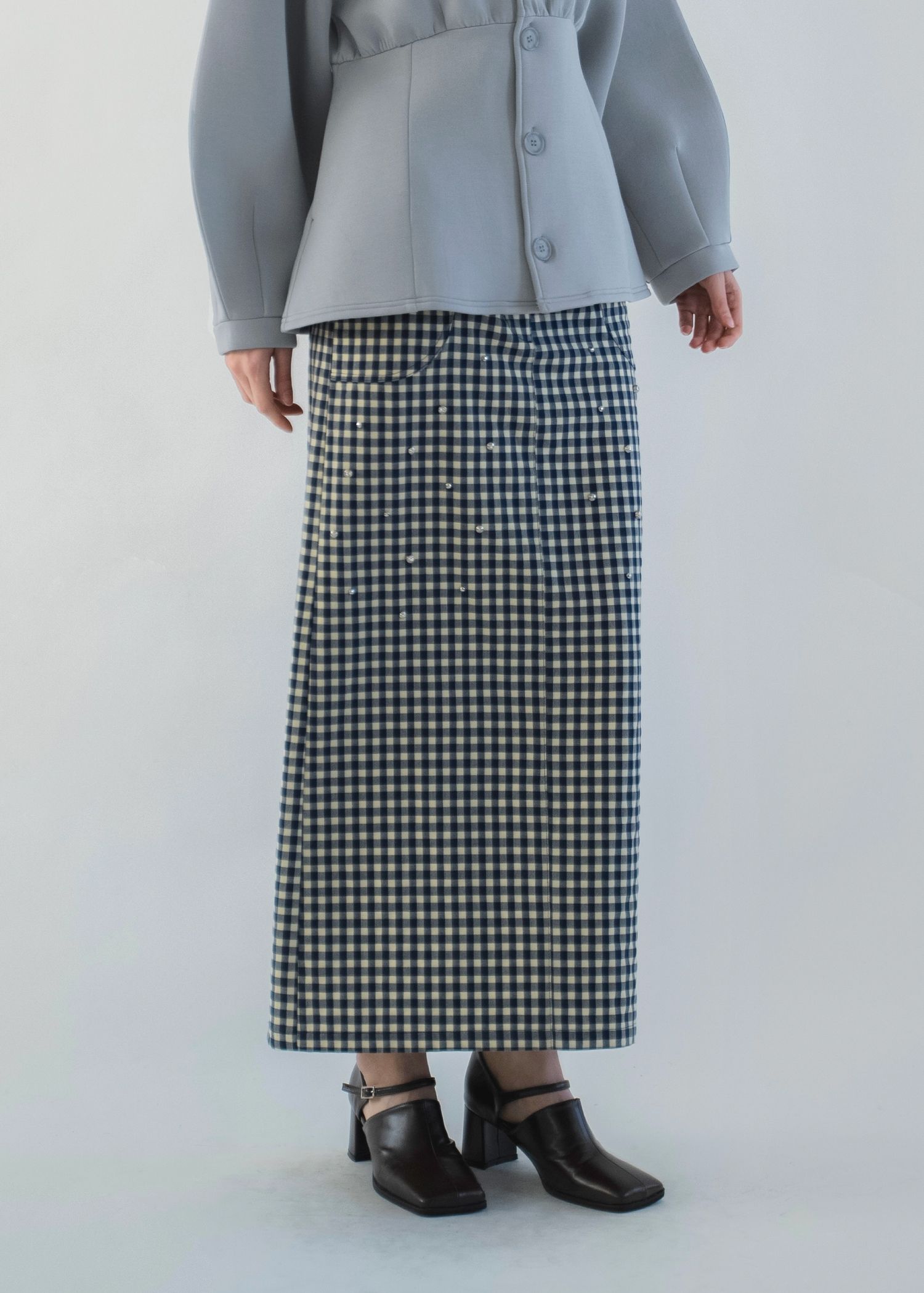 bijou embellished pencil SK