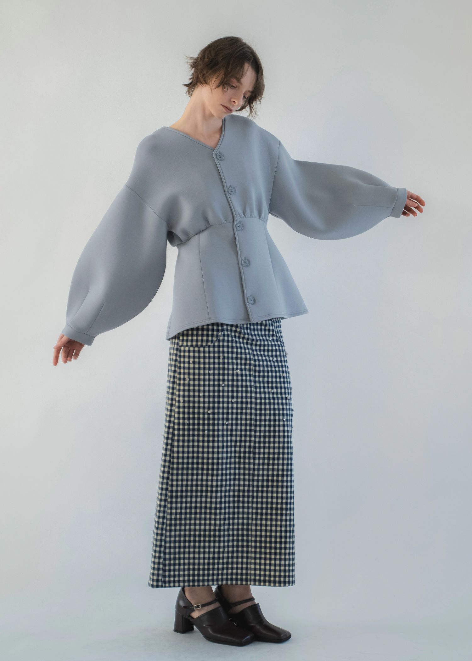 bijou embellished pencil SK