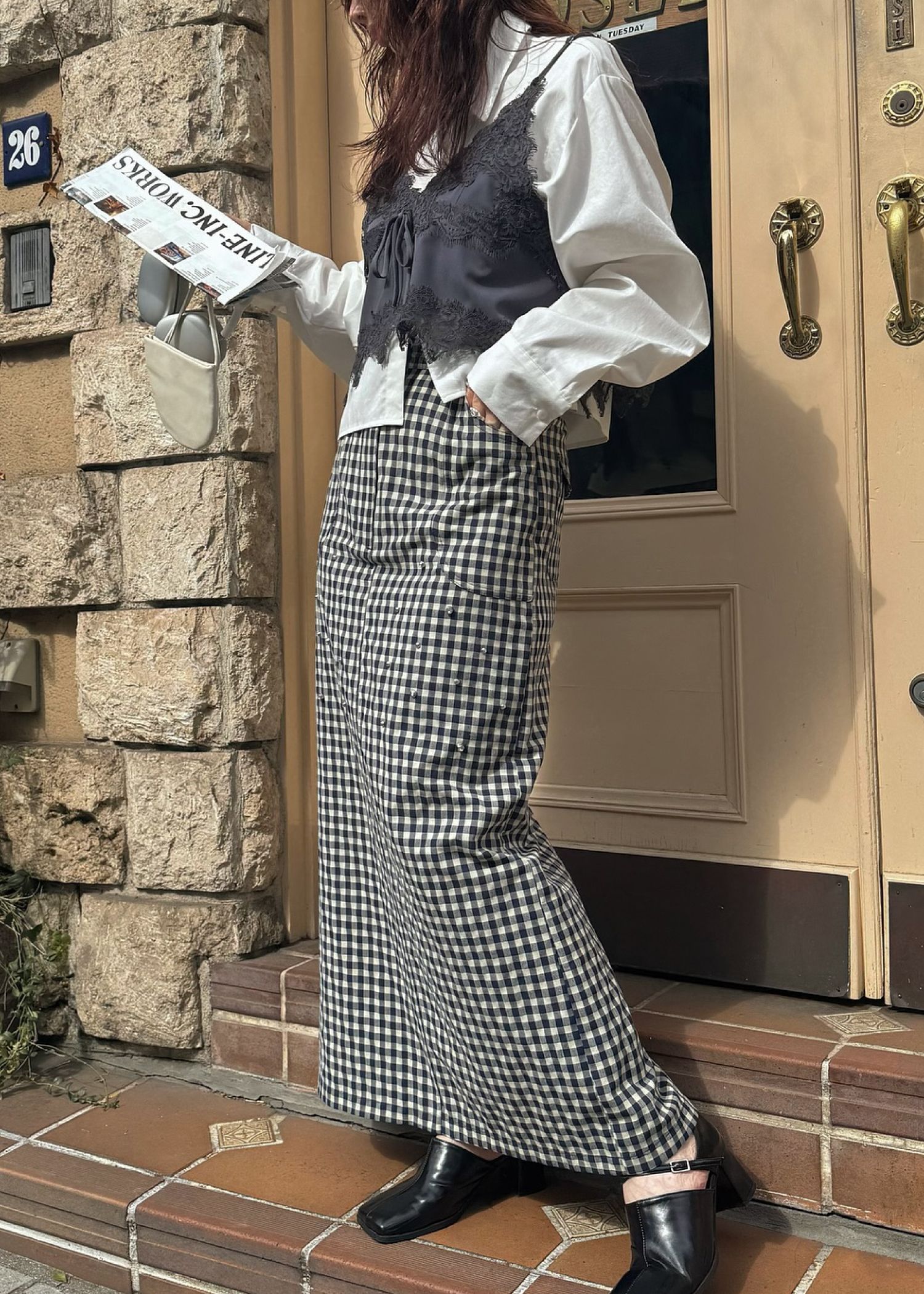 bijou embellished pencil SK