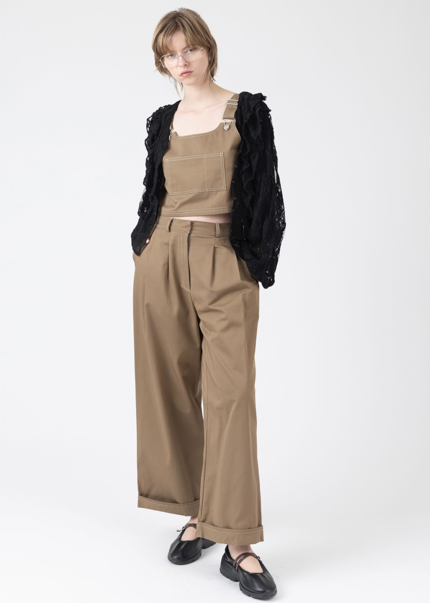 2piece roll up suspenders all-in-one