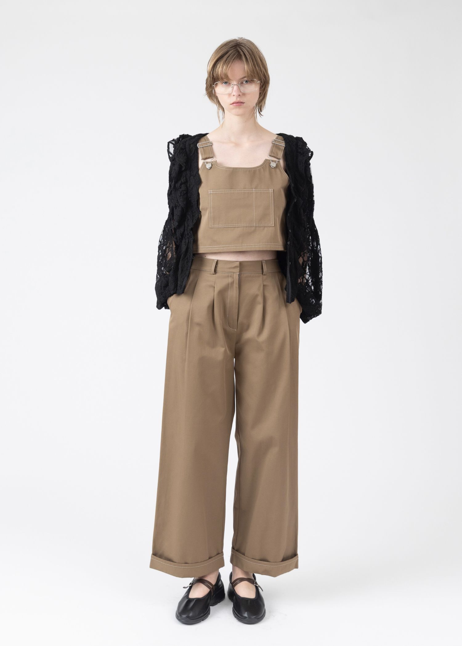 2piece roll up suspenders all-in-one