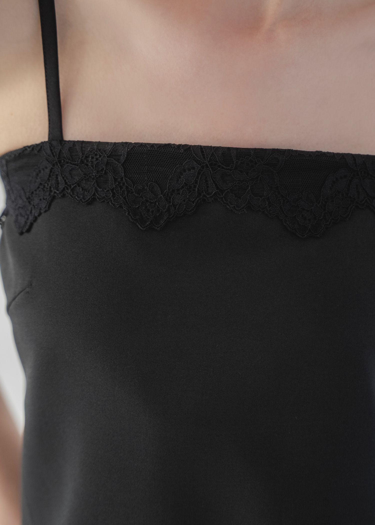 lace basic bare camisole