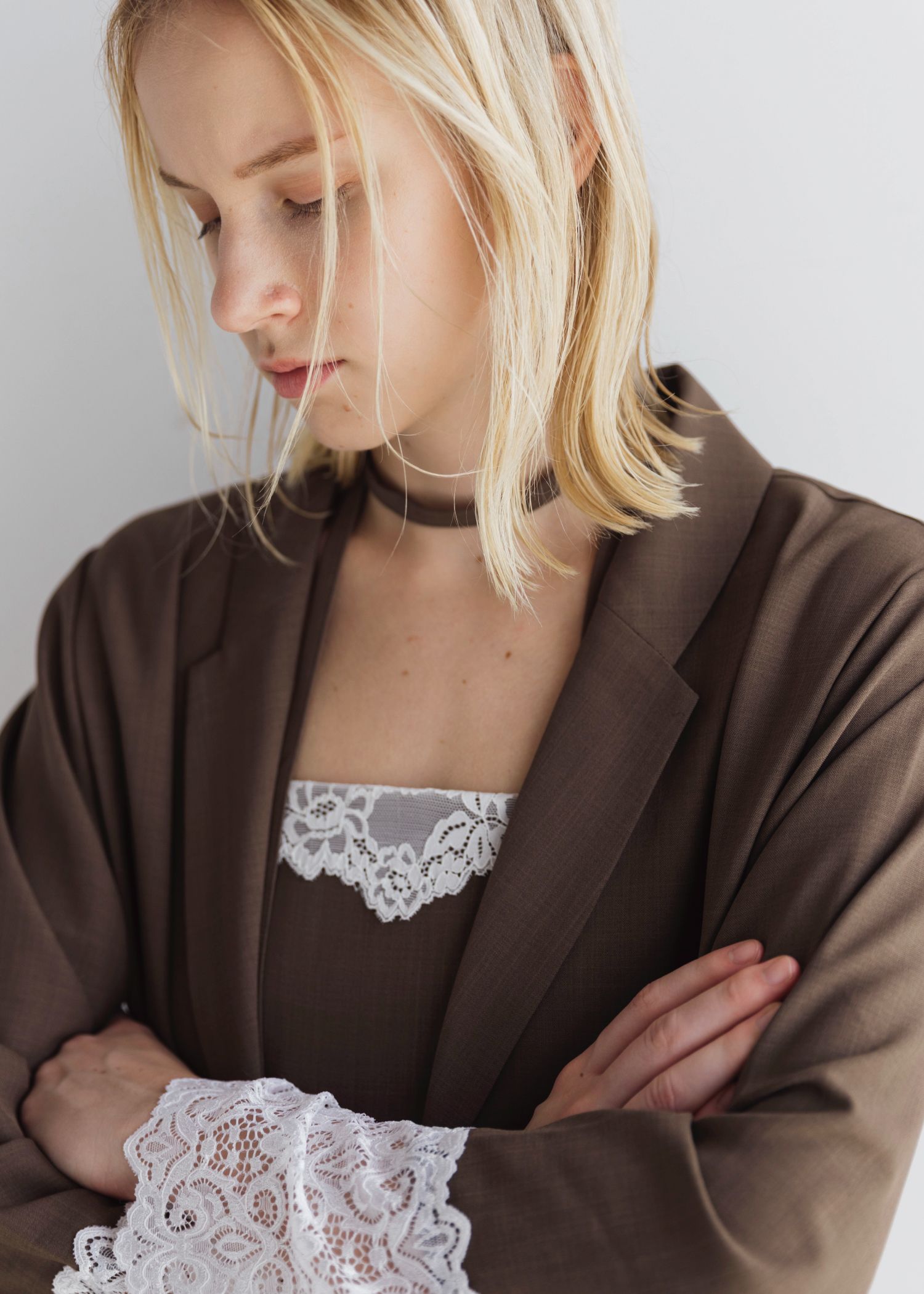 lace basic bare camisole