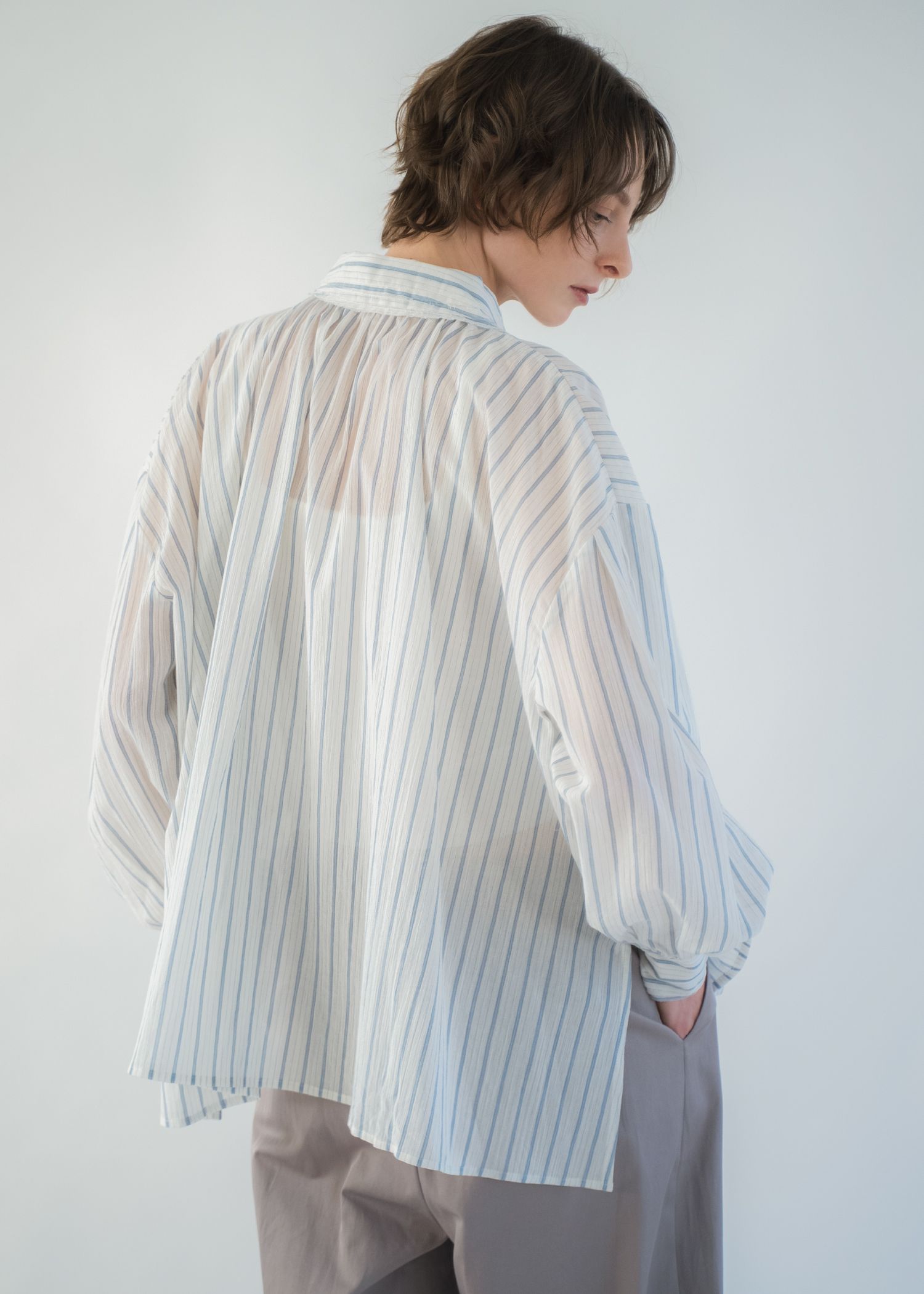 collar & cuffs triple layered over SH