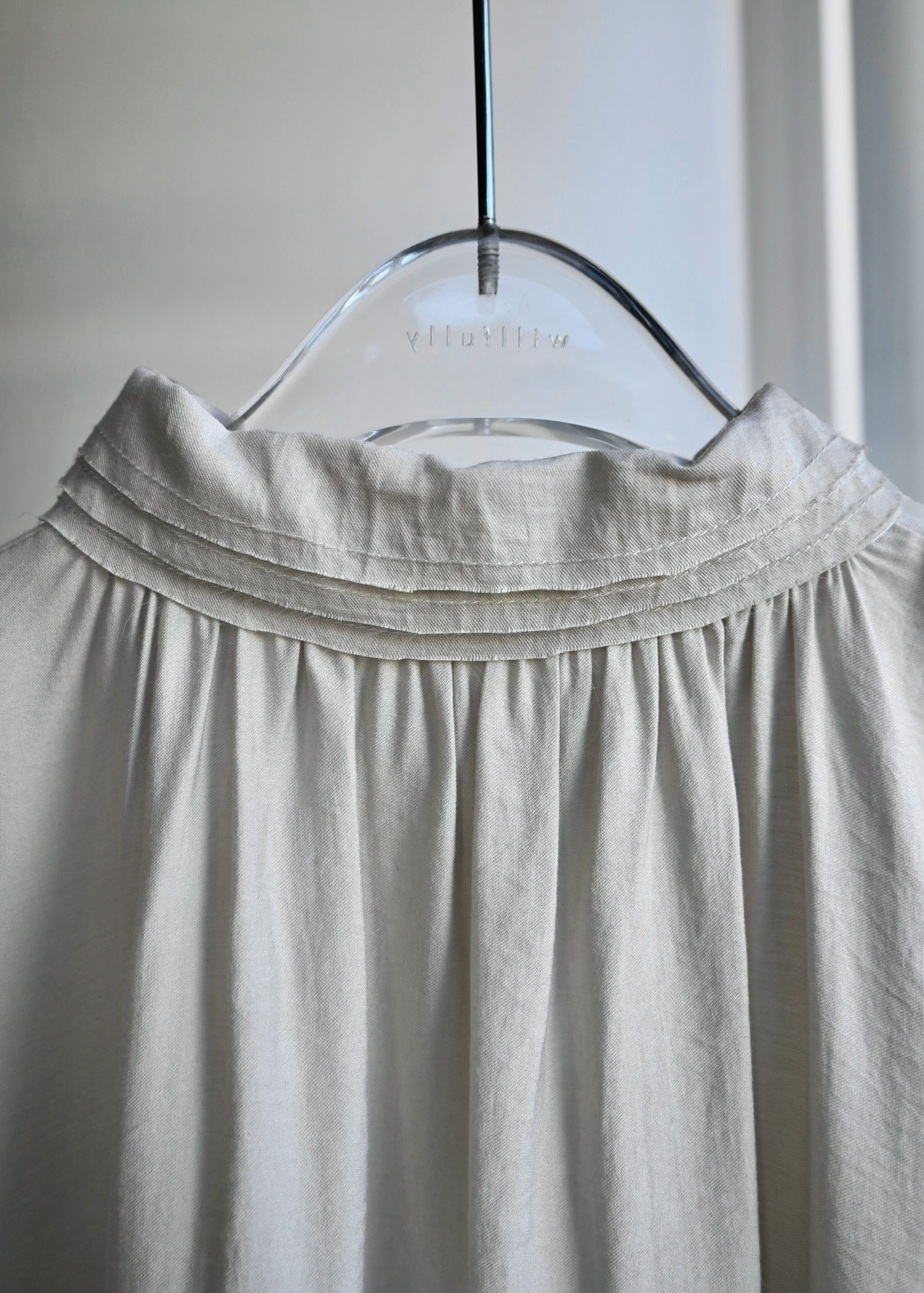 collar & cuffs triple layered over SH