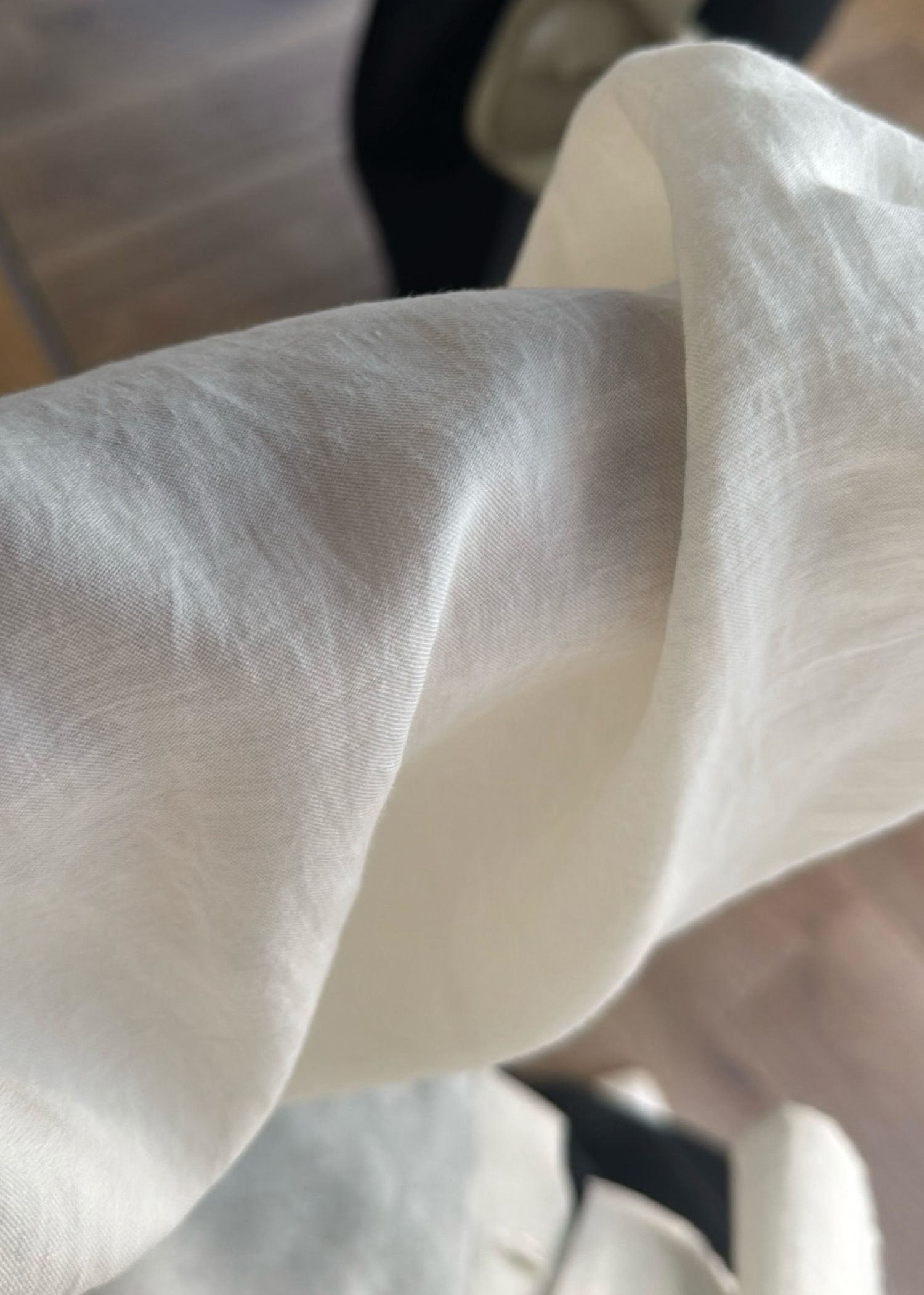 collar & cuffs triple layered over SH