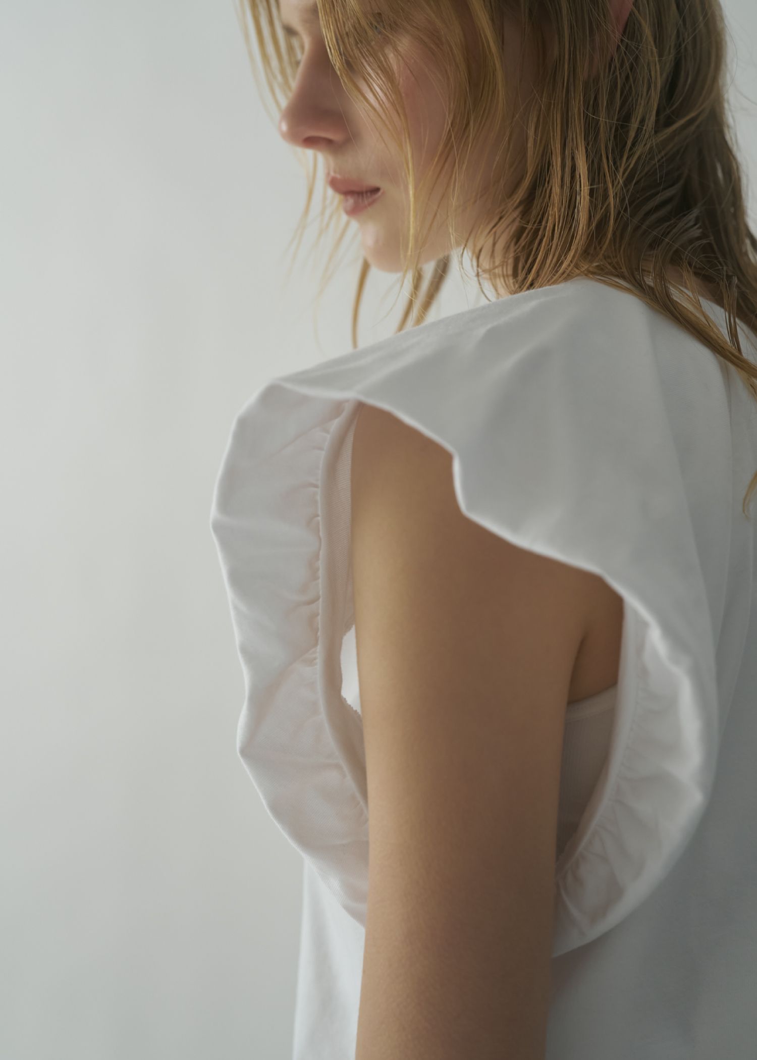 【Hanes for WILLFULLY】2P BEEFY-T balloon sleeve tops