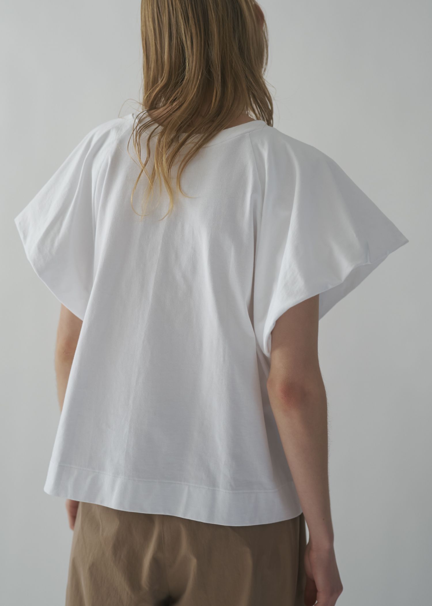 【Hanes for WILLFULLY】2P BEEFY-T balloon sleeve tops