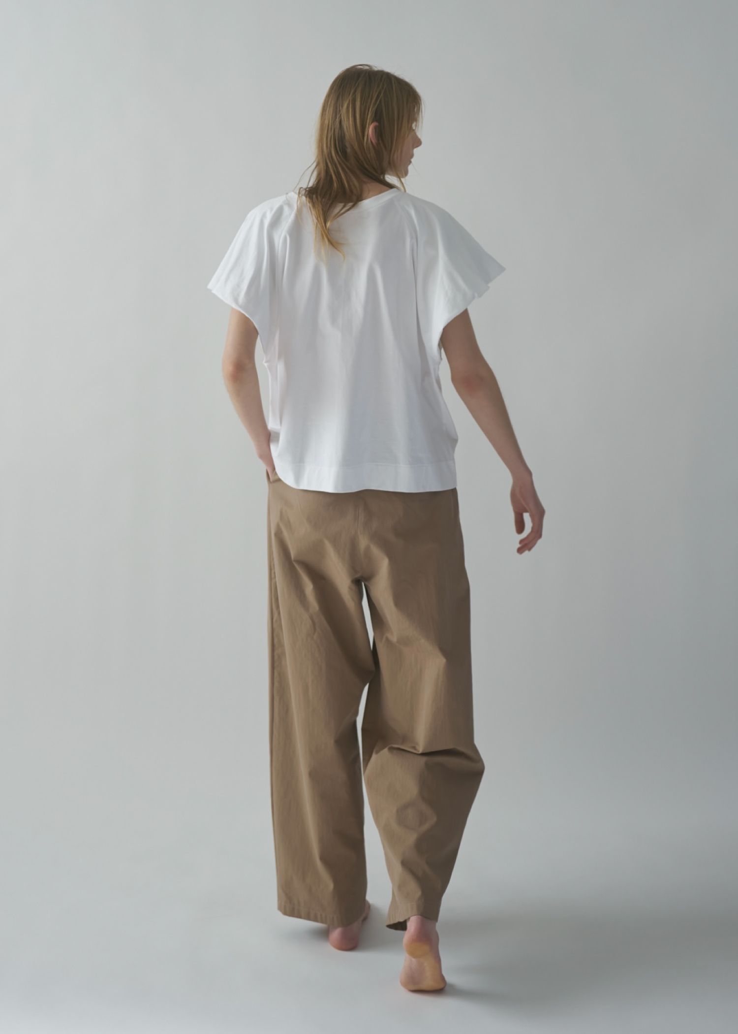 【Hanes for WILLFULLY】2P BEEFY-T balloon sleeve tops