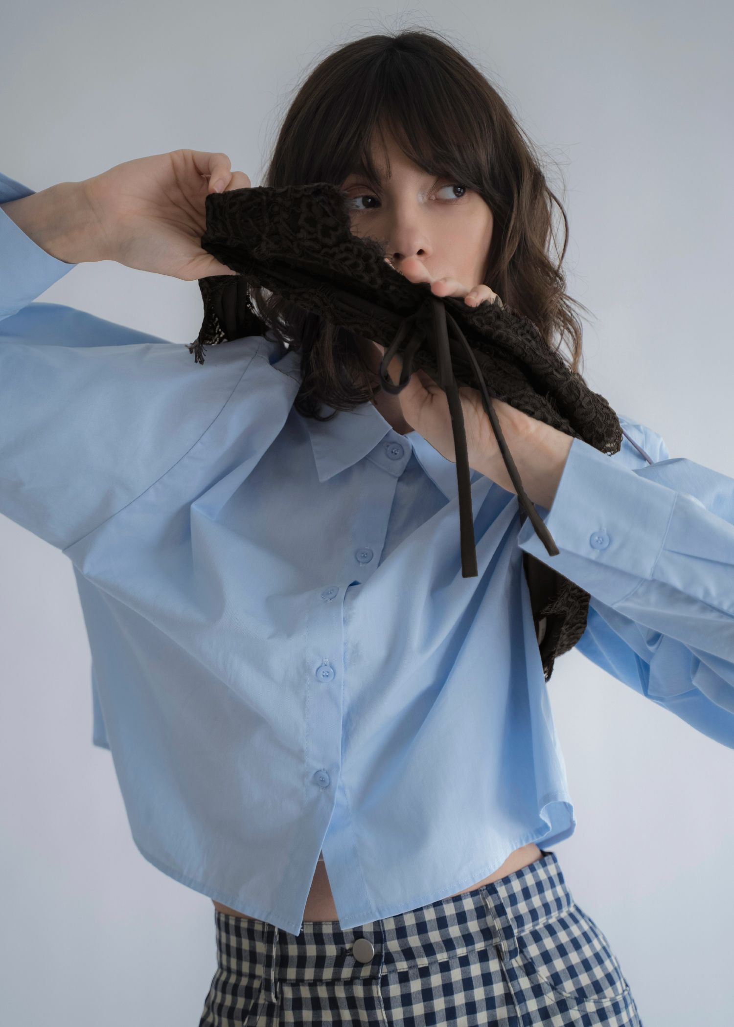 compact length cotton twill SH