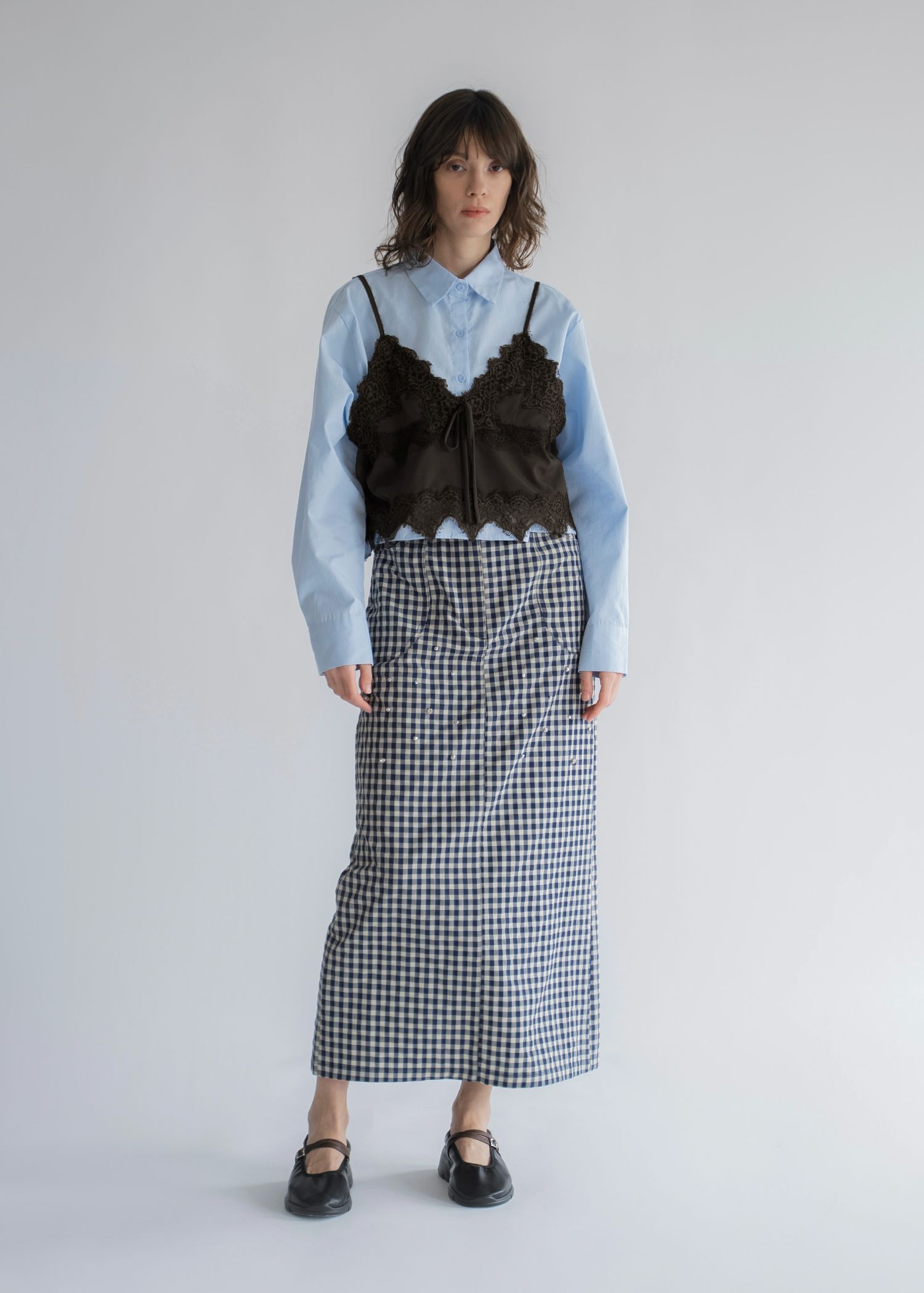 compact length cotton twill SH