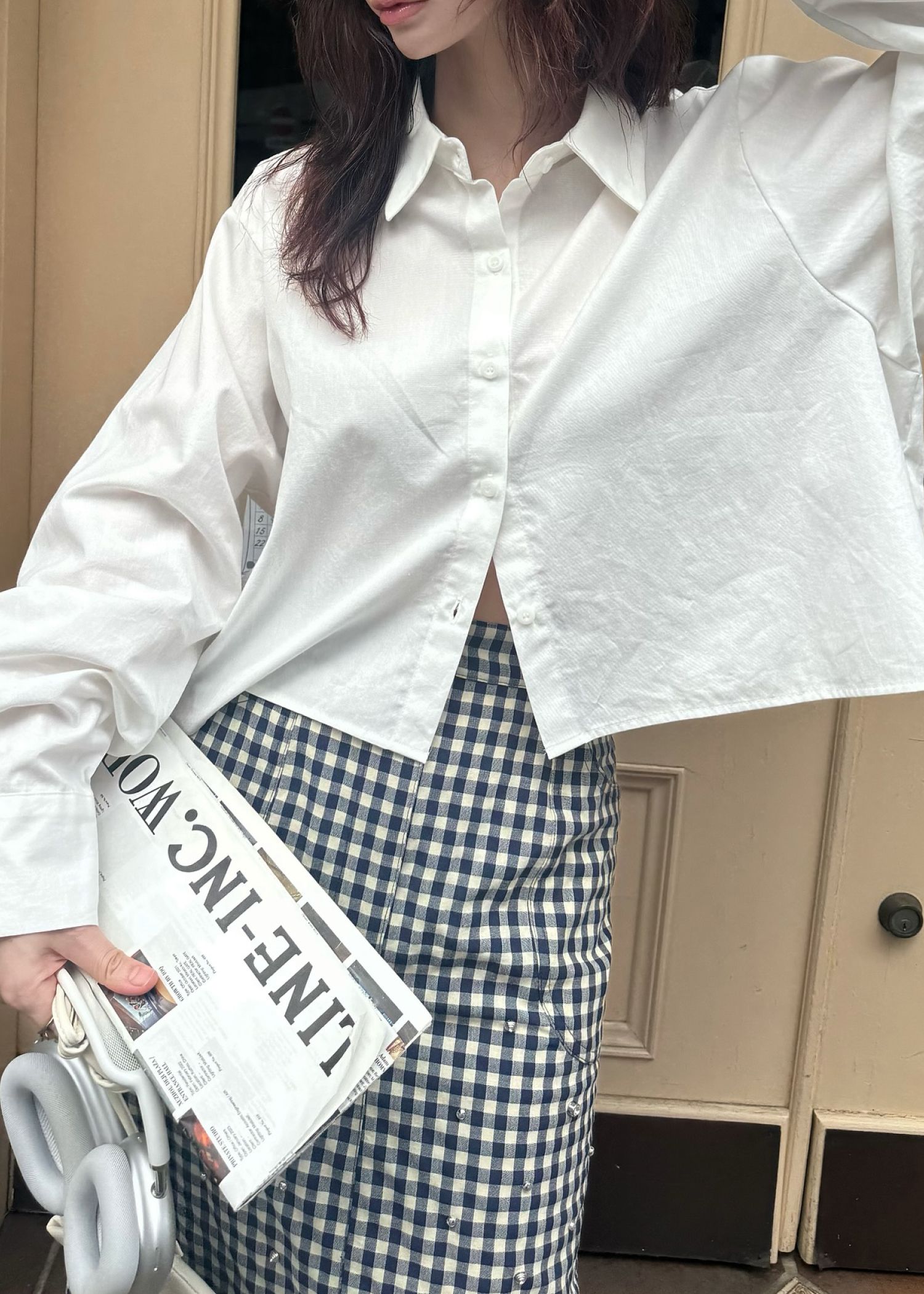 compact length cotton twill SH